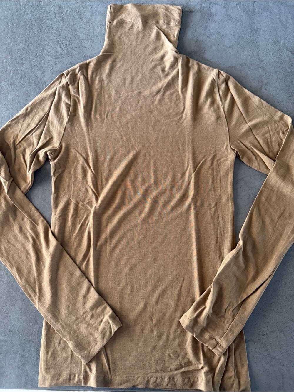 Banana Republic Luxe Wool Blend Turtleneck T-Shirt